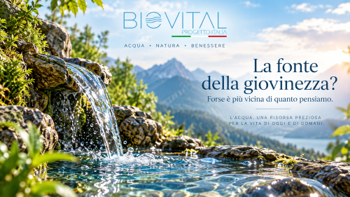 La fonte della giovinezza? Il ruolo dell’acqua tra biologia, benessere e ricerca